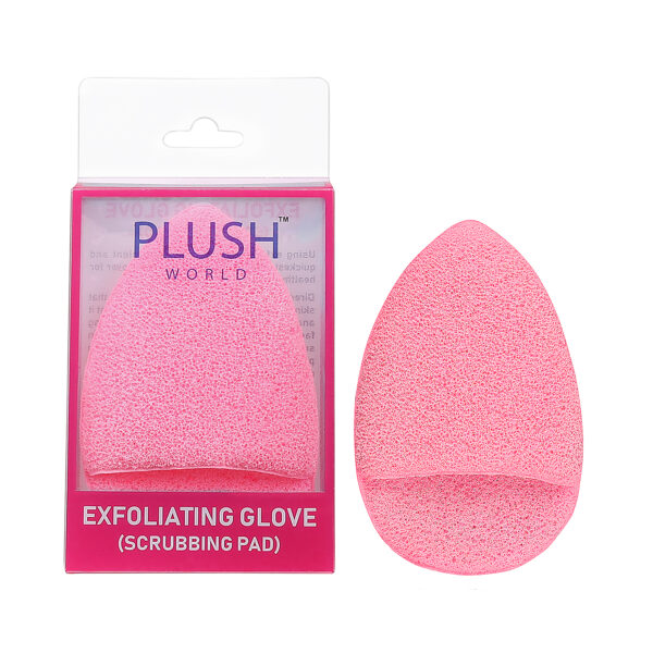 PLUSH WORLD | EXFOLIATING GLOVE | PINK